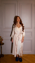 Ensemble Elegante Rose poudré - Satini